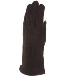 Коричневые замшевые перчатки Bartoc