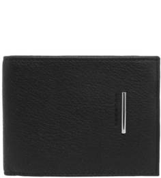 Черное портмоне из натуральной кожи Piquadro