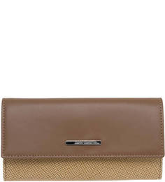 Кожаный кошелек с двумя отделами для купюр Gianni Conti