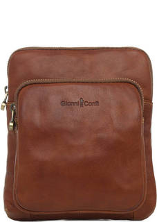 Маленькая кожаная сумка через плечо Gianni Conti