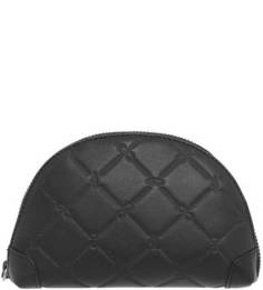 Стеганая косметичка из натуральной кожи Gianni Conti