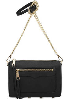 Маленькая кожаная сумка через плечо Rebecca Minkoff