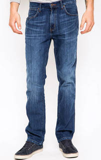Джинсы прямого кроя с пятью карманами Wrangler