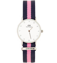 Часы с отделкой кристаллами Daniel Wellington