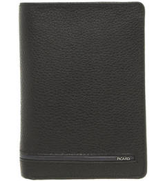 Черное портмоне из натуральной кожи Picard