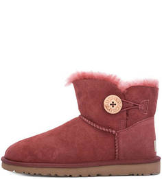 Замшевые однотонные полусапоги UGG Australia