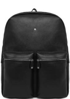 Кожаный рюкзак с карманами Sergio Belotti
