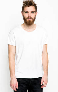 Футболка из хлопка белого цвета Calvin Klein Jeans
