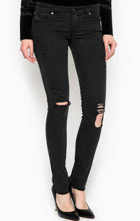 Рваные джинсы скинни Diesel