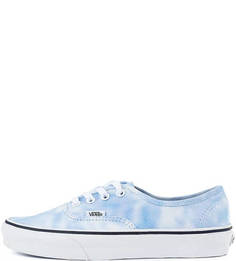 Синие текстильные кеды Vans