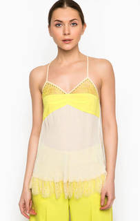 Топ с кружевными вставками Pinko