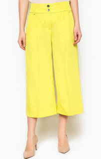 Брюки кюлоты желтого цвета Pinko