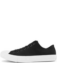 Текстильные кеды черного цвета Converse