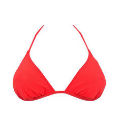 Купальный топ кораллового цвета Calvin Klein