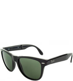 Очки-вайфареры с зелеными линзами Ray Ban