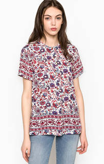 Блуза из вискозы с кулоном Maison Scotch