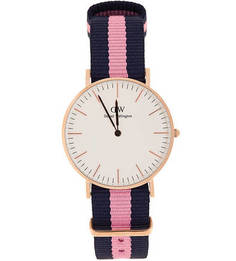 Часы с текстильным ремешком Daniel Wellington