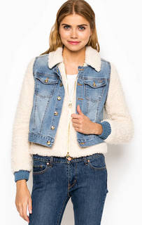 Куртка из искусственного меха с жилетом Juicy Couture