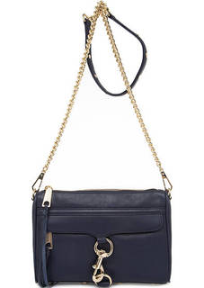 Кожаная сумка со съемной плечевой цепочкой Rebecca Minkoff