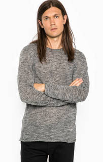 Серый джемпер с круглым вырезом Diesel