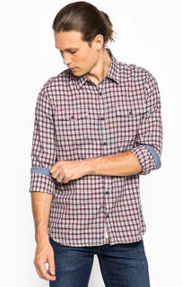 Хлопковая рубашка в клетку Pepe Jeans