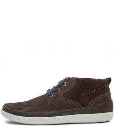 Ботинки из нубука на шнуровке Tommy Hilfiger