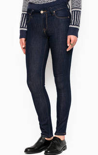 Темно-синие джинсы скинни Lee