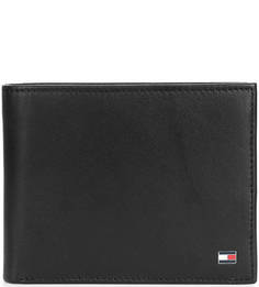 Черное портмоне с отделением для монет Tommy Hilfiger