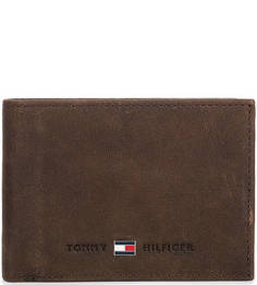 Портмоне из нубука с одним отделом для купюр Tommy Hilfiger