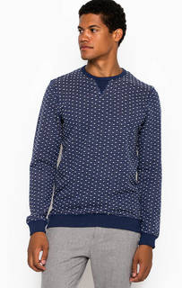 Хлопковый свитшот в горошек Tom Tailor Denim
