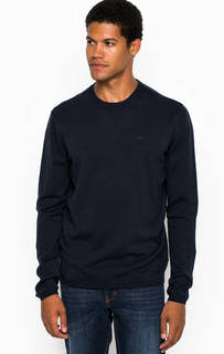 Хлопковый джемпер с круглым вырезом Mustang