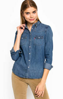 Хлопковая приталенная рубашка на кнопках Levis®