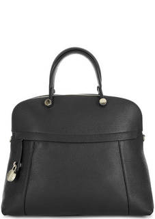 Сумка из натуральной кожи с короткими ручками Furla