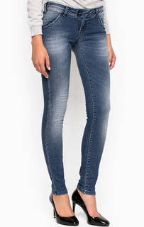 Зауженные джинсы с высокой посадкой MET