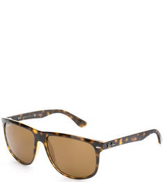 Очки с коричневой пластиковой оправой Ray Ban