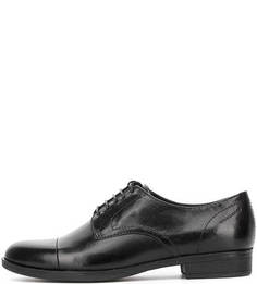 Черные кожаные полуботинки Vagabond