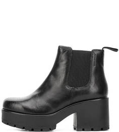 Кожаные ботильоны на каблуке Vagabond