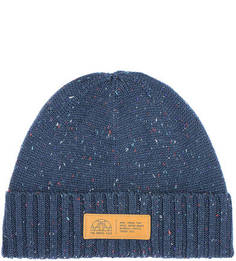 Синяя шапка из акрила The North Face