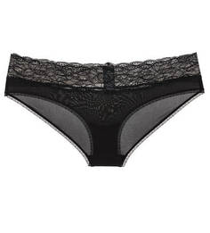 Трусы-слипы из нейлона с кружевными вставками Calvin Klein