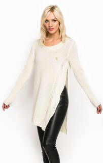 Удлиненный свитер с разрезом сбоку MET