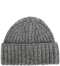 Серая шапка из шерсти Drykorn