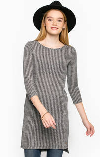 Удлиненный джемпер с разрезами Tom Tailor Denim