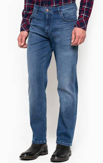 Синие джинсы с застежкой на молнию и болт Wrangler