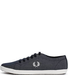 Текстильные кеды на шнуровке Fred Perry