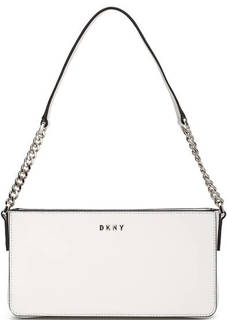 Сумка из сафьяновой кожи через плечо Dkny