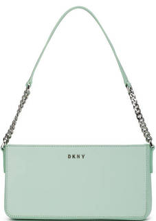 Сумка из сафьяновой кожи через плечо Dkny