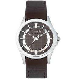 Часы с кожаным браслетом Kenneth Cole