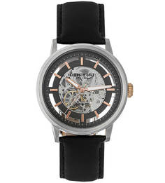Механические часы с кожаным браслетом Kenneth Cole