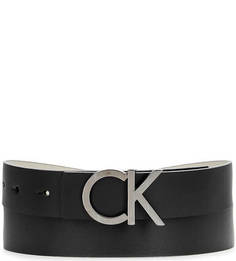 Тонкий кожаный ремень Calvin Klein Jeans