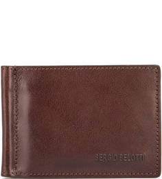 Кожаный зажим для денег Sergio Belotti